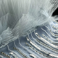 Elegant Blue Tulle Sequins Beaded ALine Prom Dress Evening Dress Y8646