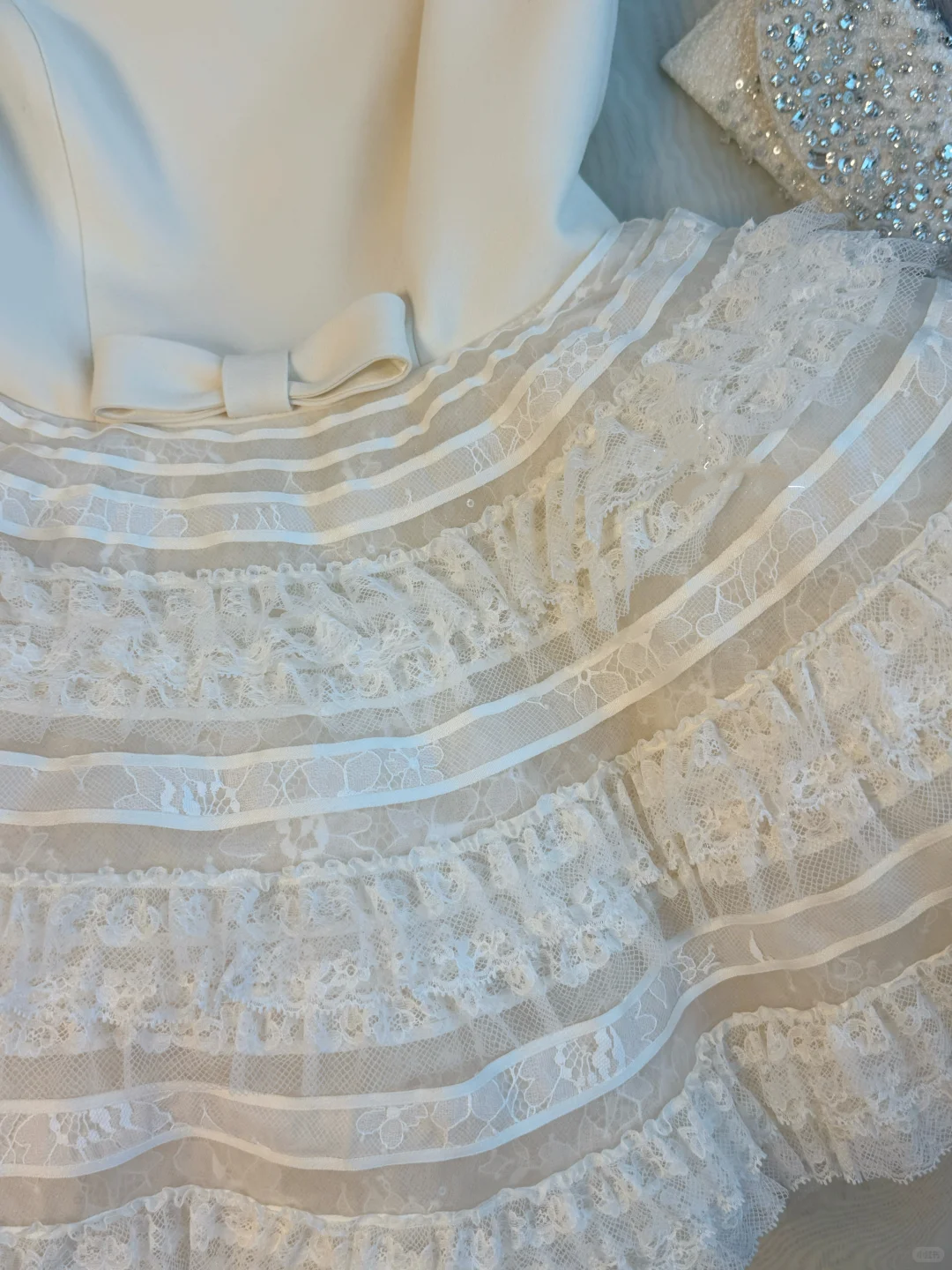 Elegant Square Neck Lace A Line Short Graduation Homecoming Dress Off  White 16th Birthday Outfits SP2335