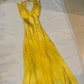 Charming Hot Pink Long Evening Gown Beaded Prom Dress Party Dress Y7526