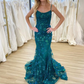 Chic Sleeveless Mermaid Prom Dress,Attractive Evening Gown Y7368
