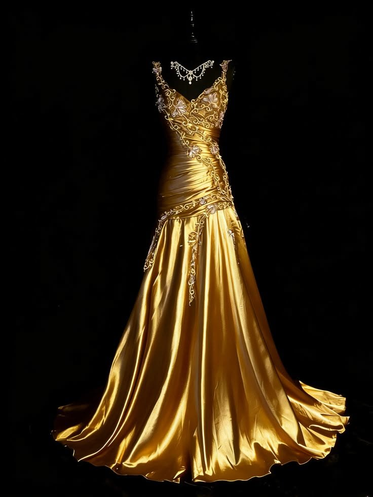 Vintage Burgundy Satin Pleated Appliques Mermaid Evening Dress Long Prom Dress SP2440