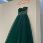 Tulle Short Prom Dresses, Lovely Spaghetti Straps Evening Dresses Y4471