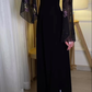 Charming Black Evening Dress,Black Formal Gown Y4030