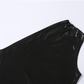 Sexy Dress Women One Shoulder Dress Solid Color Sleeveless Homecoming Dress Y1987