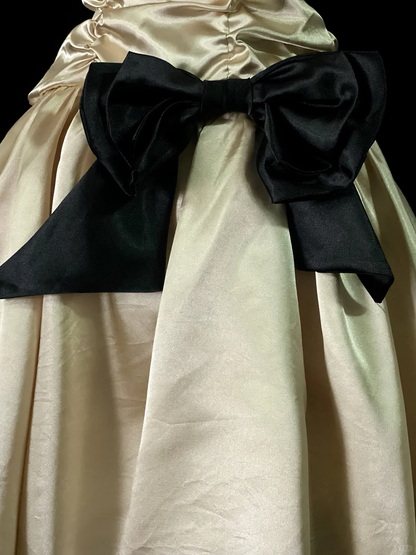 Fashion Strapless Champagne Satin Pleated A Line Short Homecoming Dress Cocktail Dress SP4039