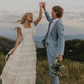 A Line Wedding Dress Long Square Neck Bridal Dresses Y4258