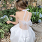 Chic White Homecoming Dress,White Party Dress Y2371