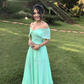 Charming A-line Long Prom Dress,Fashion Prom Gown Y4773