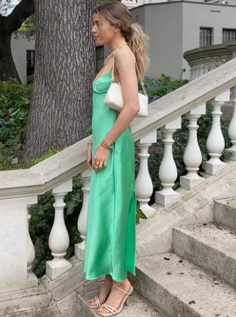 Chic Pink Sleeveless Sheath Prom Dress,Pink Formal Dress Y5285