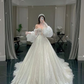 Charming White Tulle Wedding Dress,White Bridal Dress ,Y2531