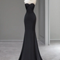Charming Black Mermaid Prom Dress,Black Evening Dress,Pageant Dress Y4507