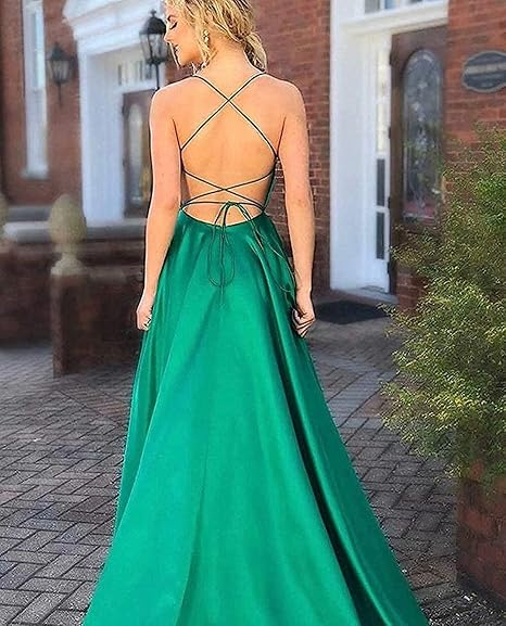 Simple Black A-line Prom Dress,Black Senior Prom Gown Y6129