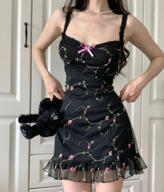 Charming Black Spaghetti Straps Sheath Short Cocktail Dress Formal Graduation Homecoming Dress Y9251