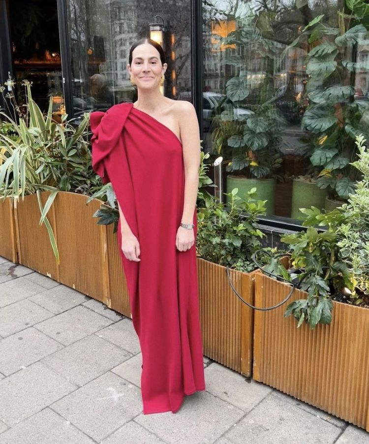 Red One Shoulder Long Prom Dress,Fashion Prom Gown Y5367