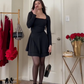 Sexy Black Party Dress,Black Outfit Dress,Short Homecoming Dress Y4514