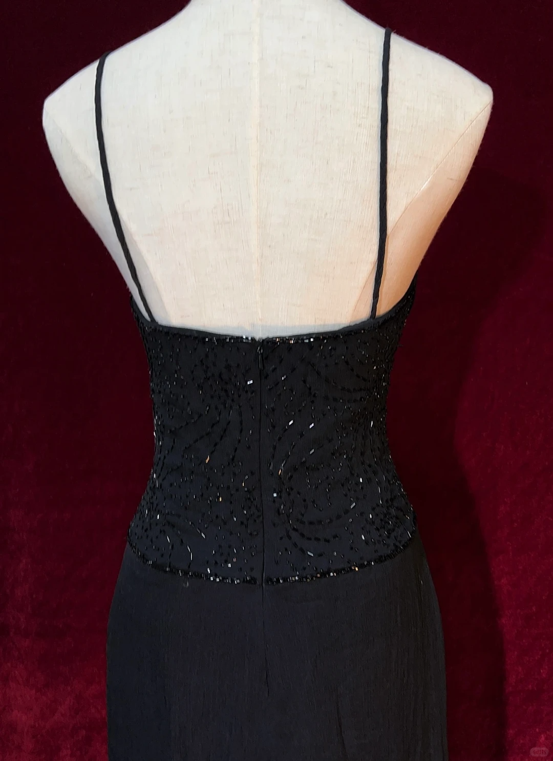 Sexy Black Spaghetti Straps Chiffon Beaded Short Graduation Homecoming Dress,Mini Prom Dress SP2903