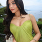 Sexy Green Long Prom Dress Spaghetti Straps Evening Gown Y7925