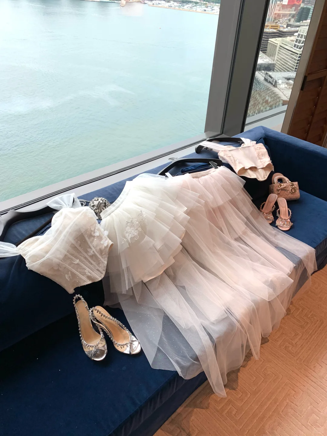 Sweet Sleeveless Pink Tulle Appliques Short Graduation Homecoming Dress Mini Prom Dress Two Piece SP2357