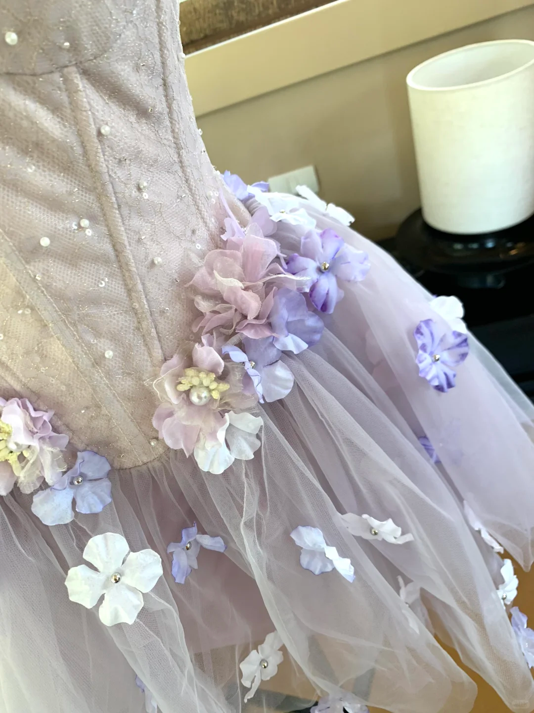 Elegant Sweetheart Neck Tulle Lace Beaded Appliques A Line Short 16th Birthday Outfits Purple Mini Homecoming Dress SP2364