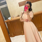 Retro Pink Square Collar A-line Prom Dress,Pink Party Dress  Y4517