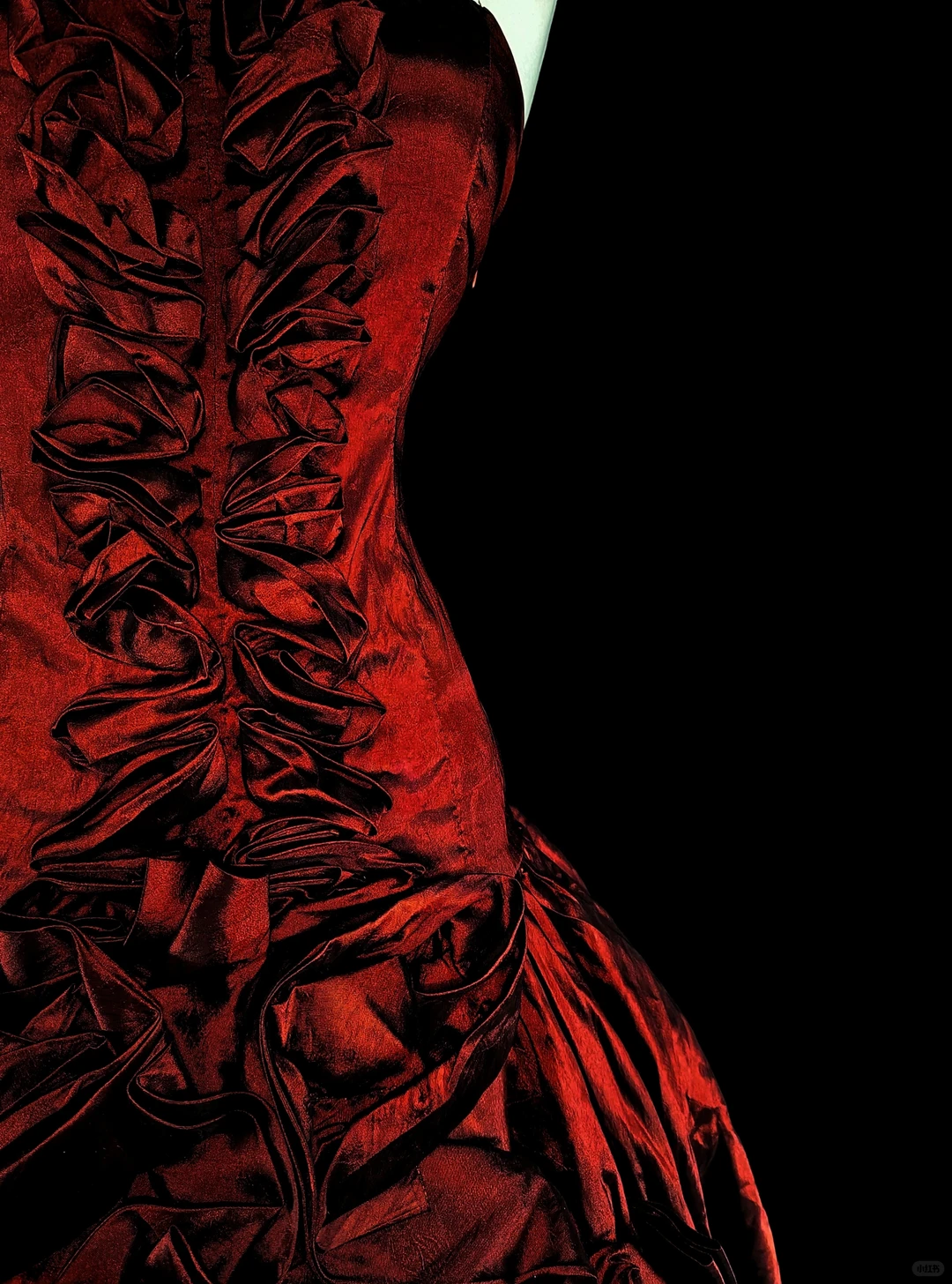 Sexy Red Satin Pleated Rose Floral A Line Short 9th Grade Homecoming Dress,Strapless Short Prom Dress SP3392