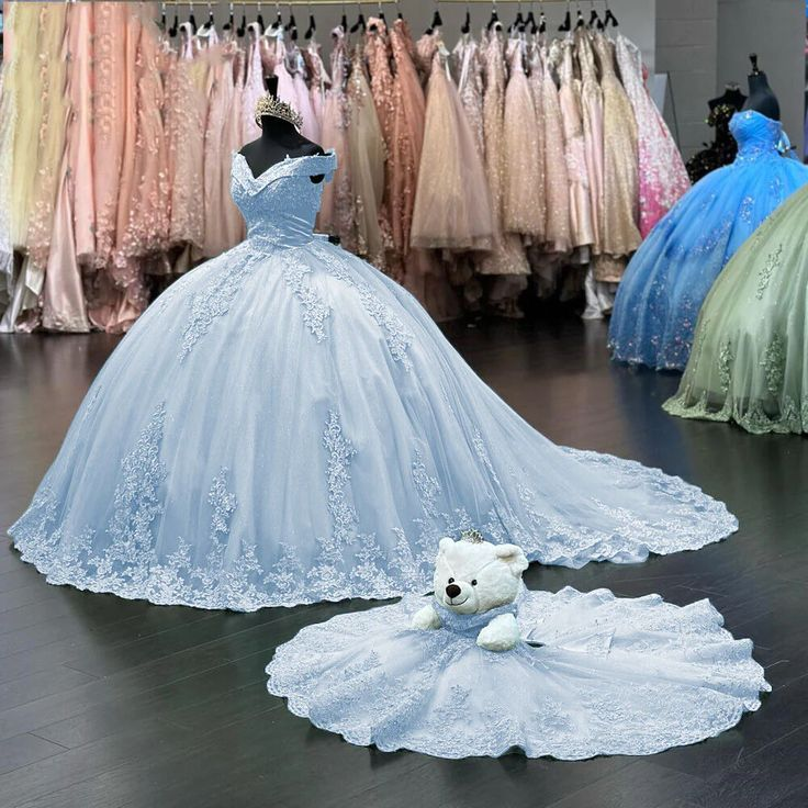 Off Shoulder Pink Sweet 16 Quinceanera Dresses Lace Birthday Ball Gown Y7245