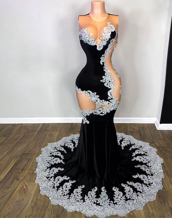 Black Prom Dresses, Sexy Formal Dresses, Lace Applique Evening Dresses Simplepromdress Black Prom Dresses, Sexy Formal Dresses, Lace Applique Evening Dresses Simplepromdress