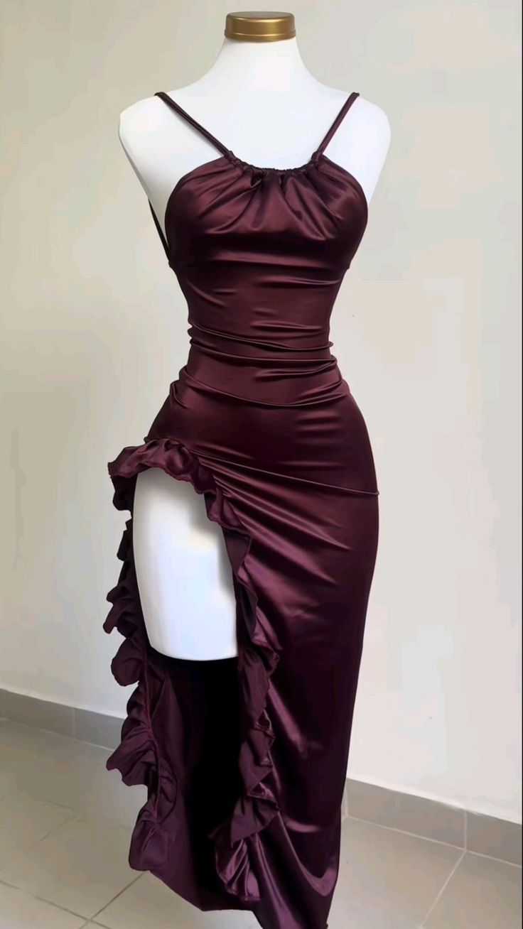 Chic Burgundy Tight Short Prom Dress,Fashion Party Gown Y7413 – Simplepromdress