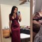 Sexy Deep V Neck Sheath Evening Dress  Y5762