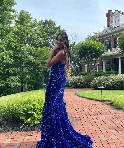 Royal Blue Mermaid Sequins Prom Dress Graduation Dress Black Girls Pro Simplepromdress Royal Blue Mermaid Sequins Prom Dress Graduation Dress Black Girls Pro Simplepromdress