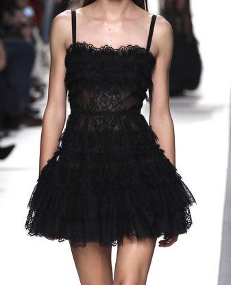 Elegant Black Lace layered A Line Formal Birthday Outfits Short Homecoming Dress Y9332