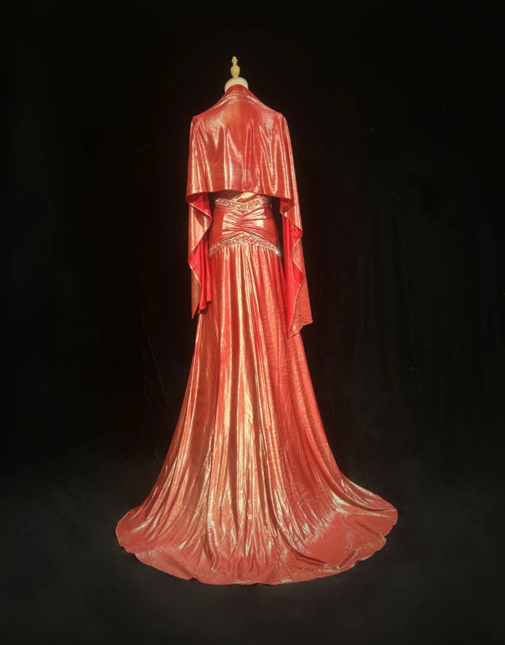 Unique Pink V Neck Satin Beaded Mermaid Long Prom Dress Evening Dress Formal Wedding Guest Dress SP1389