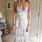 Spaghetti Straps Long Prom Dresses Y4462