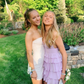 Cute A-line Purple Tiered Homecoming Dress,Purple Party Dress ,Y2536