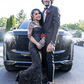 Classy Black Sequins Prom Dress,Black Evening Dress Y5921