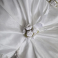 Classy White Strapless Satin Pleated Beaded Appliques Mermaid Long Wedding Dress SP670
