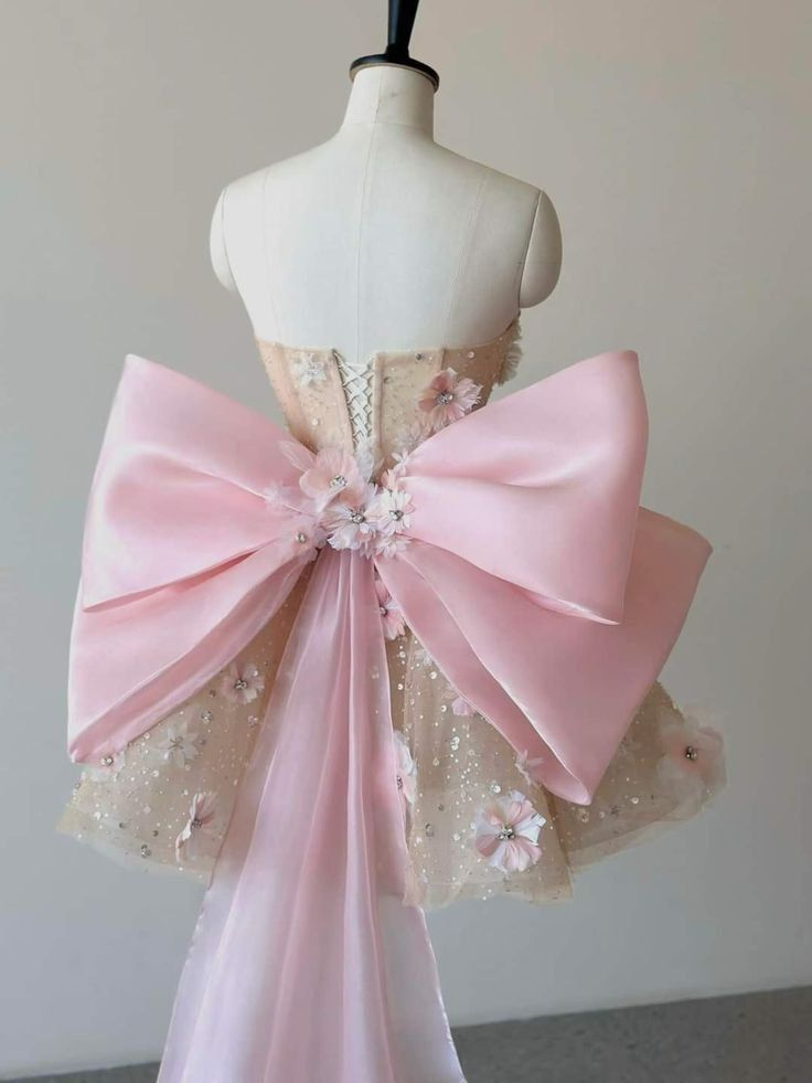 Sweet Sweetheart Pink Floral Lace Homecoming Dress Short Birthday Outfits Ball Gown Y9137