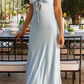 Cute Yellow Spaghetti Straps Long Prom Evening Dress Y7742