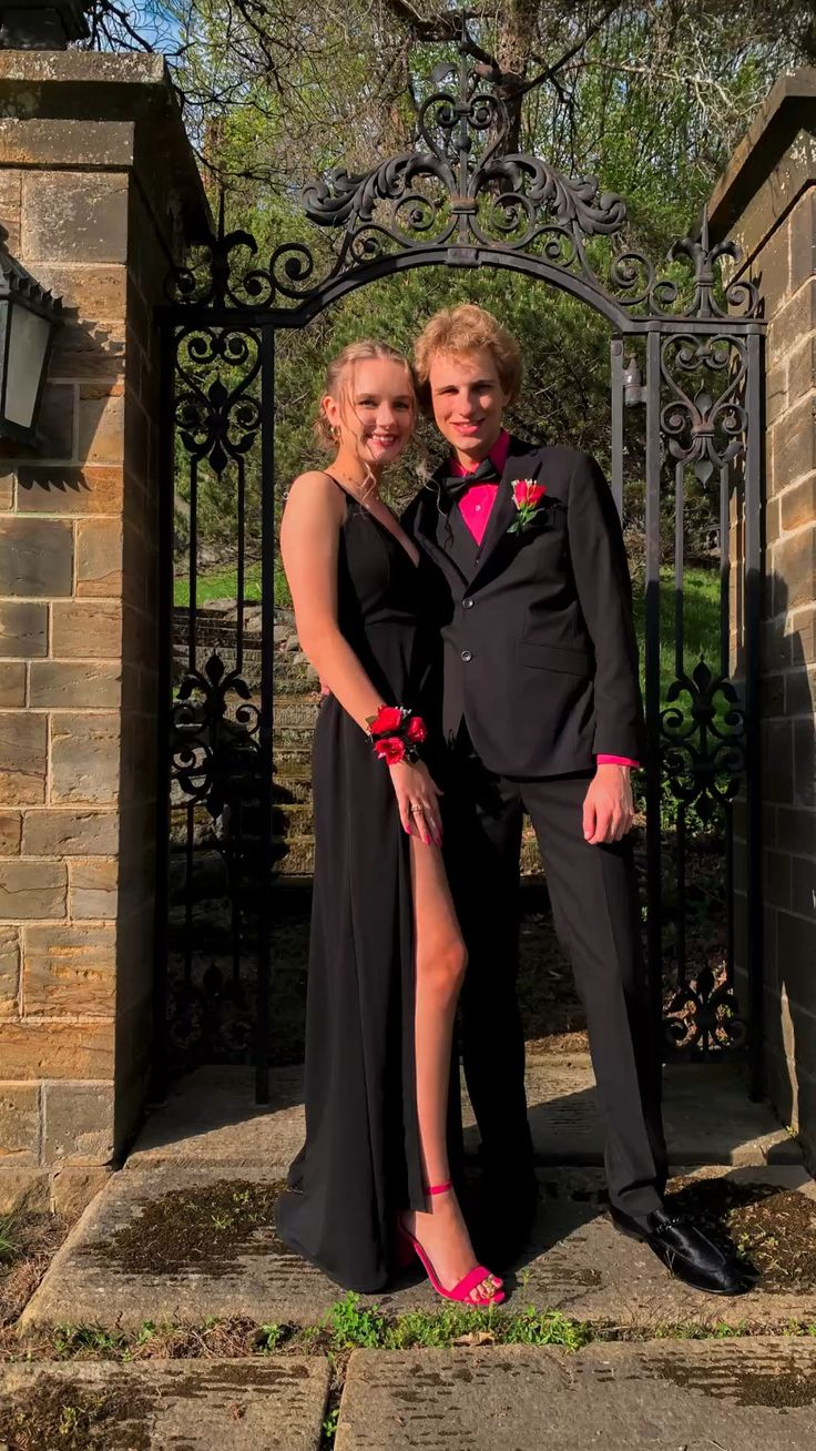 black dress winter formal Simple A-line Prom Dress,Black Evening Dress,Winter Dance – Simplepromdress nav-355