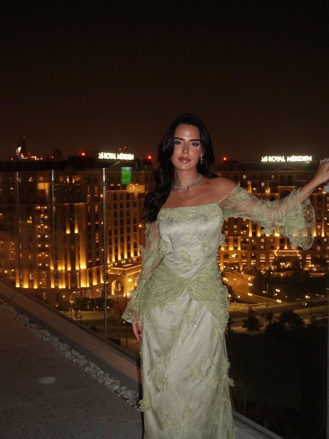 Pretty Green Lace Off The Shoulder Mermaid Long Evening Dress Birthday Prom Gown SP1150