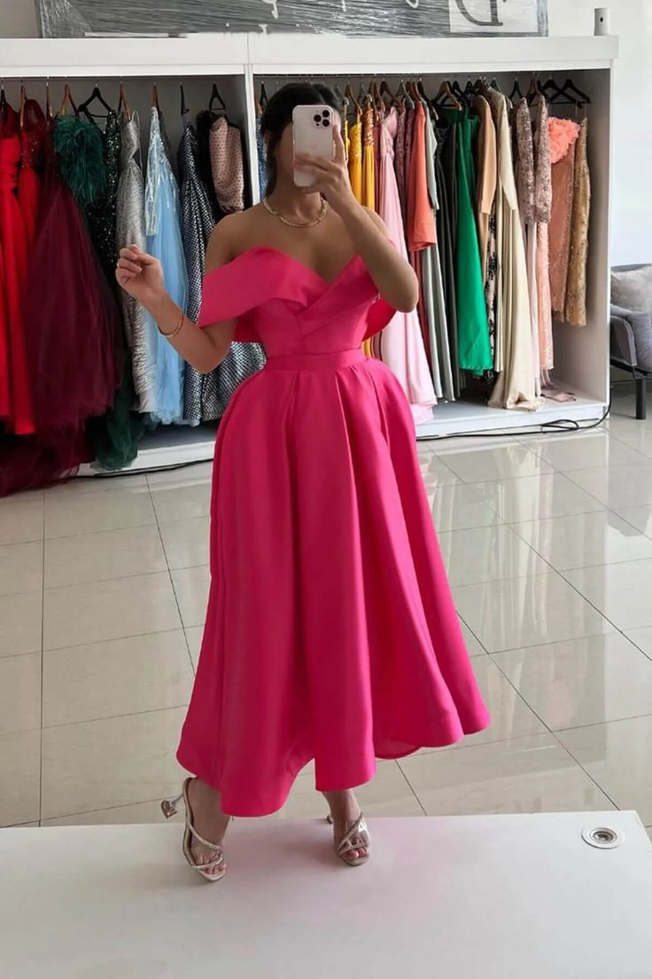 pink midi dress formal Bustier A Line Mesh Detail Midi Dress Pink