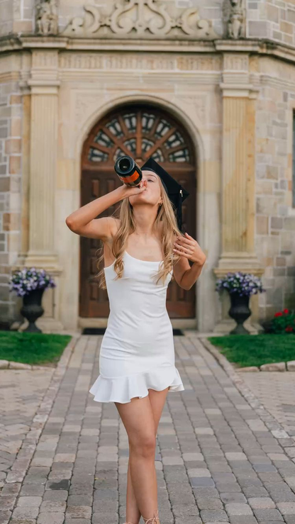 White Spaghetti Straps Graduation Dress,White Homecoming Dress Y2986 Simplepromdress White Spaghetti Straps Graduation Dress,White Homecoming Dress Y2986 Simplepromdress