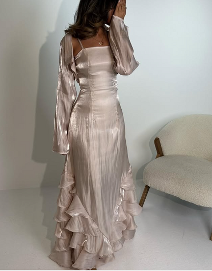 Vintage Prom Dresses with Pleated Ruffles,Floor Length Evening Gown Y4 Simplepromdress Vintage Prom Dresses with Pleated Ruffles,Floor Length Evening Gown Y4 Simplepromdress