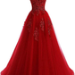 Beautiful Lavender Tulle Long Prom Dress , A-Line Party Dress Y907