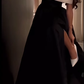 Luxury Black And White Satin Prom Dresses With Removable Tail Custom Made Cocktail Party Evening Dress Y5025