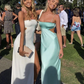 Simple Spaghetti Straps Prom Dress,Wedding Guest Outfit  Y7364