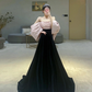 A-line Long Prom dress,Retro Long Formal Dress Y4381