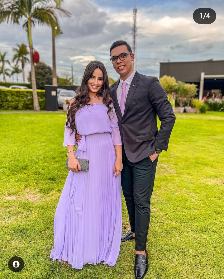 Simple Purple A-line Prom Dress,Wedding Guest Outfit Y5700 – Simplepromdress