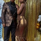 Stunning Mermaid Prom Dress with Train For Black Girls  Y4202