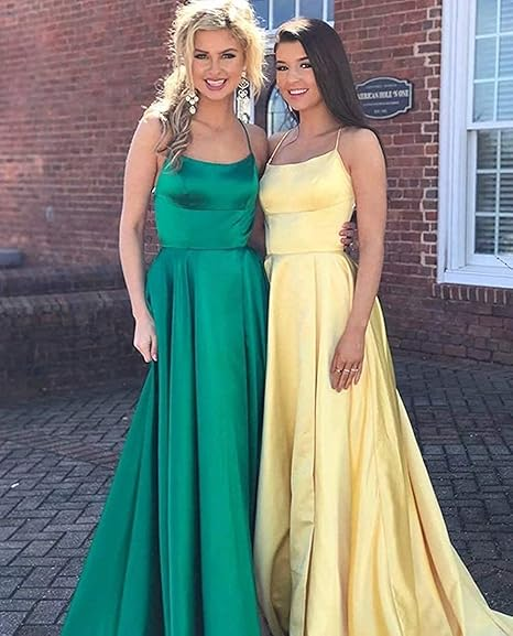 Simple Black A-line Prom Dress,Black Senior Prom Gown Y6129